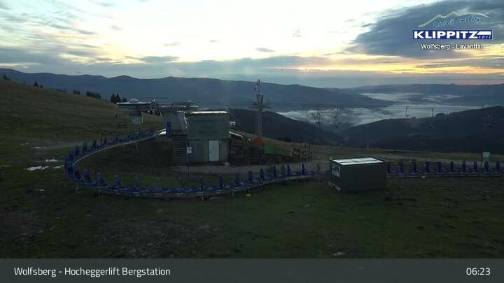 Archiv Foto Webcam Wolfsberg - Hocheggerlift Berg