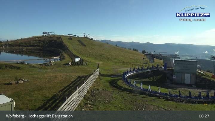 Archiv Foto Webcam Wolfsberg - Hocheggerlift Berg