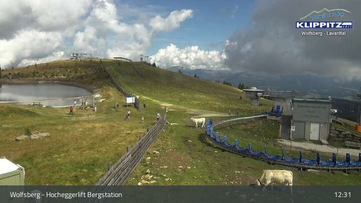Archiv Foto Webcam Wolfsberg - Hocheggerlift Berg
