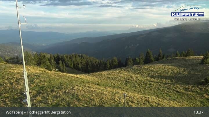 Archiv Foto Webcam Wolfsberg - Hocheggerlift Berg