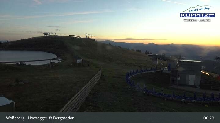 Archiv Foto Webcam Wolfsberg - Hocheggerlift Berg