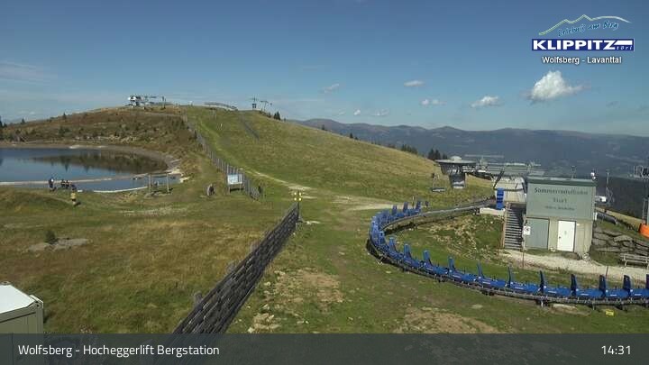 Archiv Foto Webcam Wolfsberg - Hocheggerlift Berg