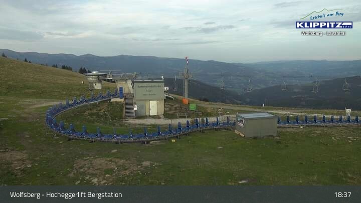 Archiv Foto Webcam Wolfsberg - Hocheggerlift Berg