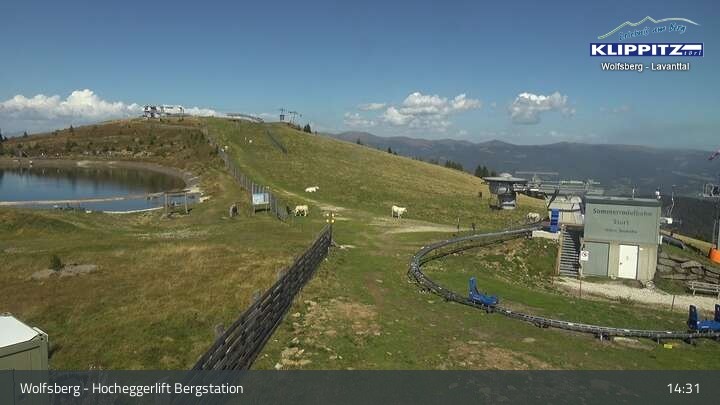 Archiv Foto Webcam Wolfsberg - Hocheggerlift Berg