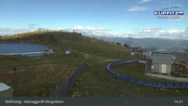 Archiv Foto Webcam Wolfsberg - Hocheggerlift Berg