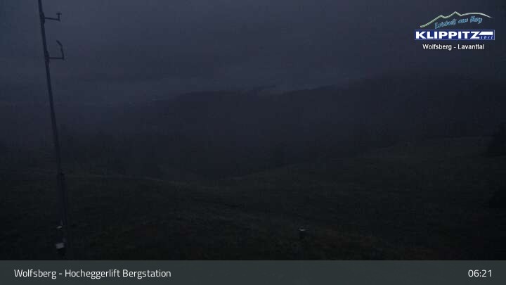 Archived image Webcam Wolfsberg - Hocheggerlift Top