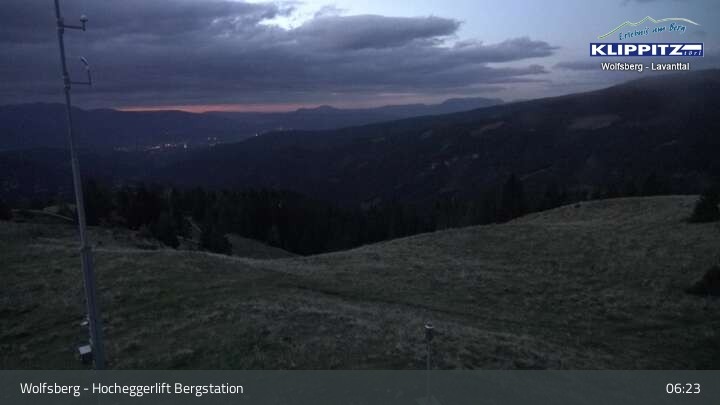 Archiv Foto Webcam Wolfsberg - Hocheggerlift Berg