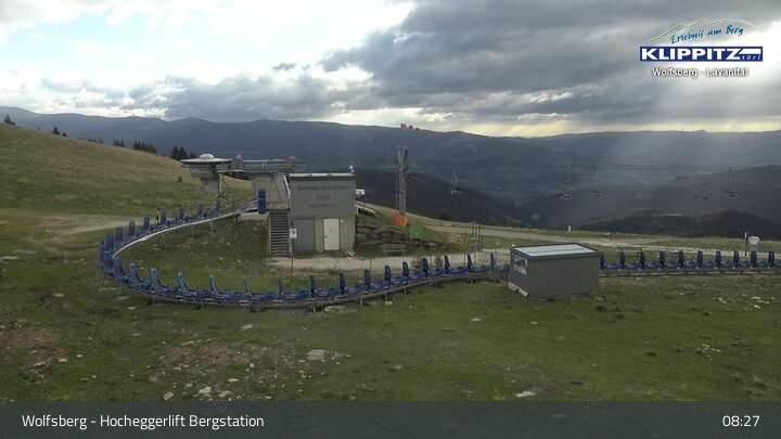 Archiv Foto Webcam Wolfsberg - Hocheggerlift Berg
