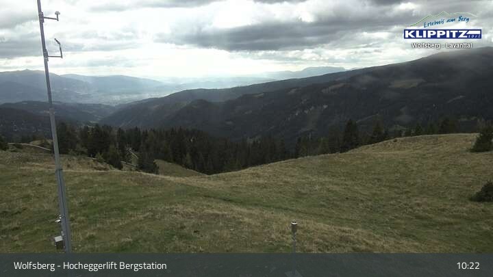 Archiv Foto Webcam Wolfsberg - Hocheggerlift Berg