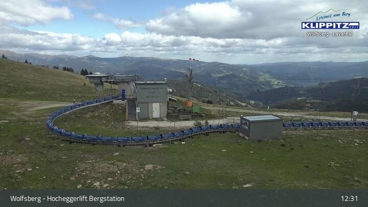 Archiv Foto Webcam Wolfsberg - Hocheggerlift Berg