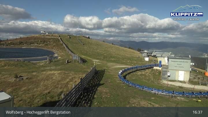 Archiv Foto Webcam Wolfsberg - Hocheggerlift Berg