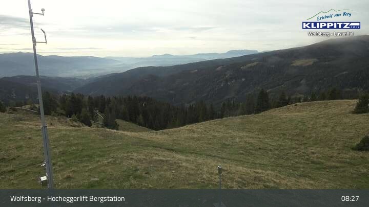 Archiv Foto Webcam Wolfsberg - Hocheggerlift Berg
