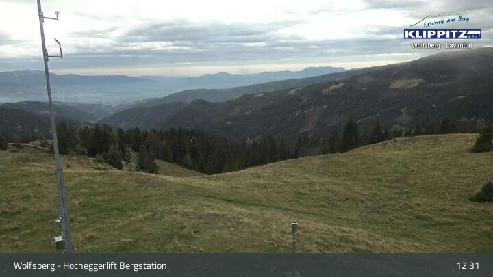 Archiv Foto Webcam Wolfsberg - Hocheggerlift Berg
