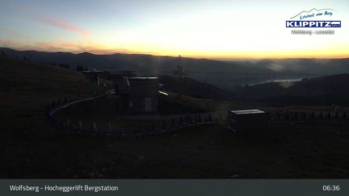 Archiv Foto Webcam Wolfsberg - Hocheggerlift Berg