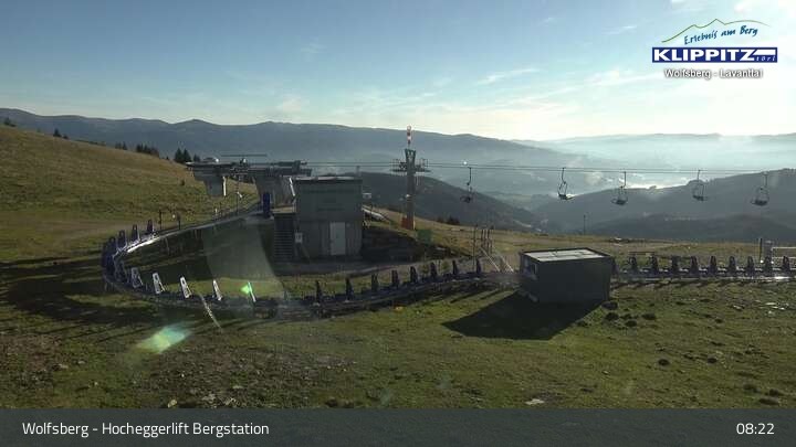 Archiv Foto Webcam Wolfsberg - Hocheggerlift Berg