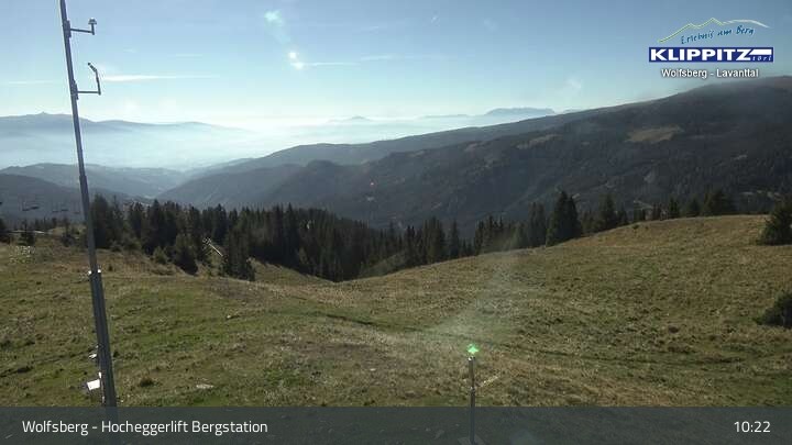 Archiv Foto Webcam Wolfsberg - Hocheggerlift Berg