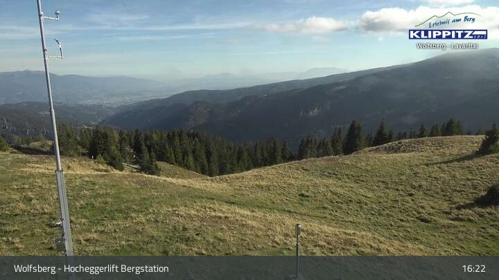 Archiv Foto Webcam Wolfsberg - Hocheggerlift Berg