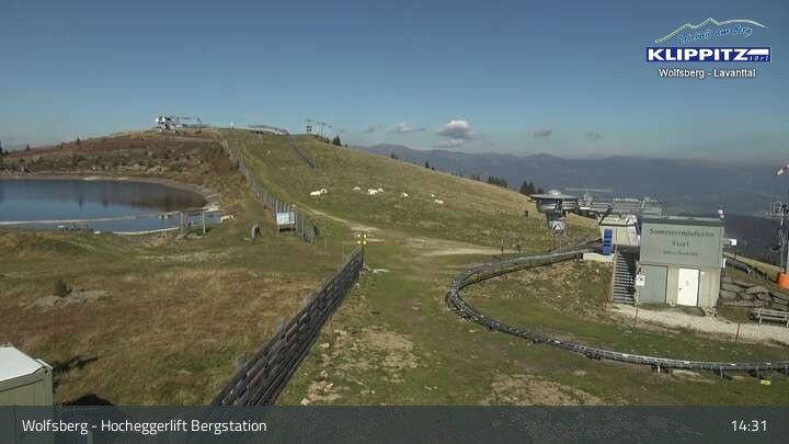 Archiv Foto Webcam Wolfsberg - Hocheggerlift Berg