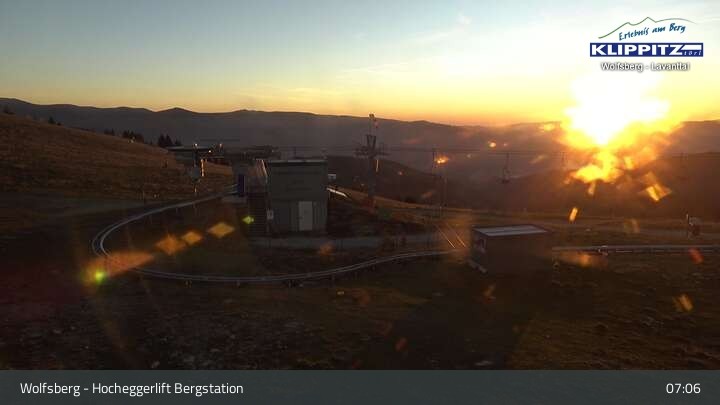 Archiv Foto Webcam Wolfsberg - Hocheggerlift Berg