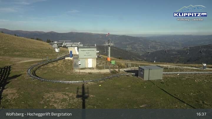 Archiv Foto Webcam Wolfsberg - Hocheggerlift Berg