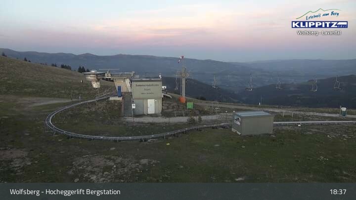 Archiv Foto Webcam Wolfsberg - Hocheggerlift Berg