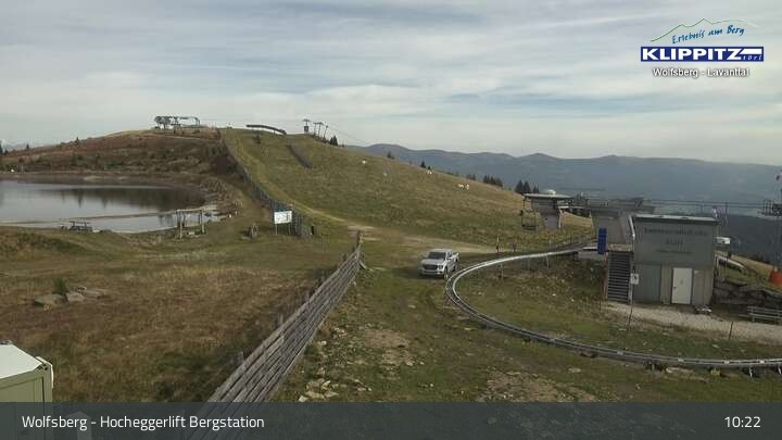 Archived image Webcam Wolfsberg - Hocheggerlift Top