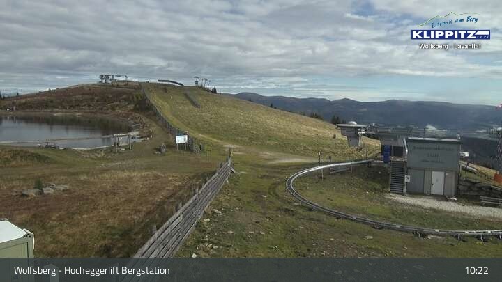 Archived image Webcam Wolfsberg - Hocheggerlift Top
