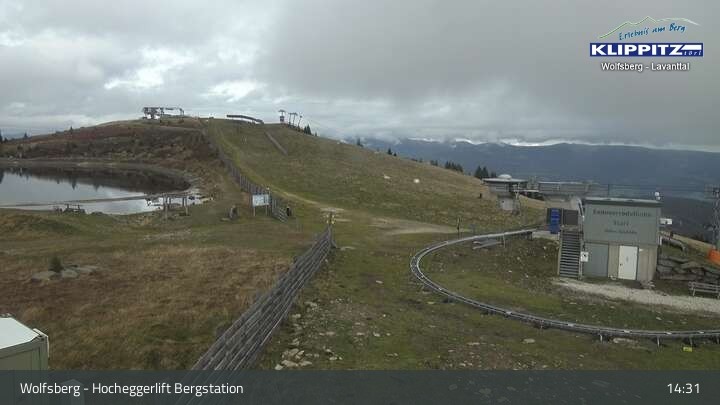 Archived image Webcam Wolfsberg - Hocheggerlift Top