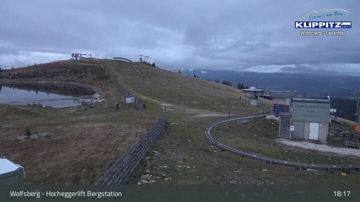 Archived image Webcam Wolfsberg - Hocheggerlift Top