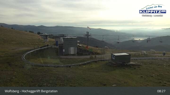 Archiv Foto Webcam Wolfsberg - Hocheggerlift Berg