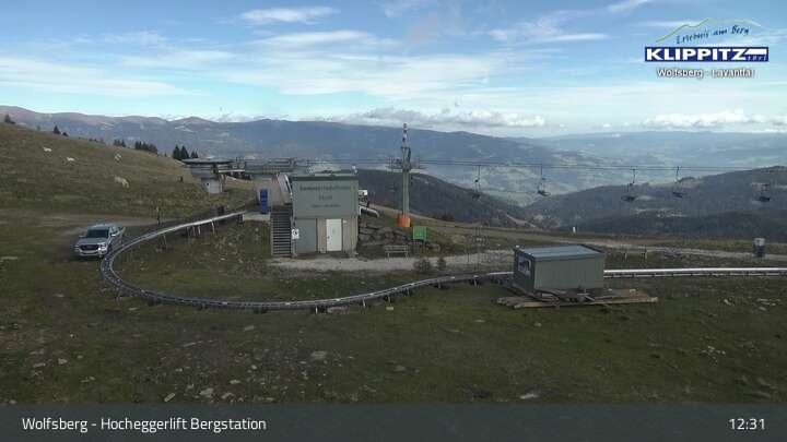 Archiv Foto Webcam Wolfsberg - Hocheggerlift Berg