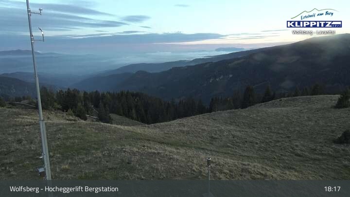 Archiv Foto Webcam Wolfsberg - Hocheggerlift Berg