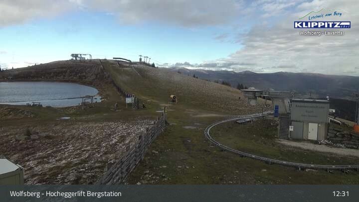 Archiv Foto Webcam Wolfsberg - Hocheggerlift Berg