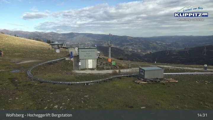 Archiv Foto Webcam Wolfsberg - Hocheggerlift Berg