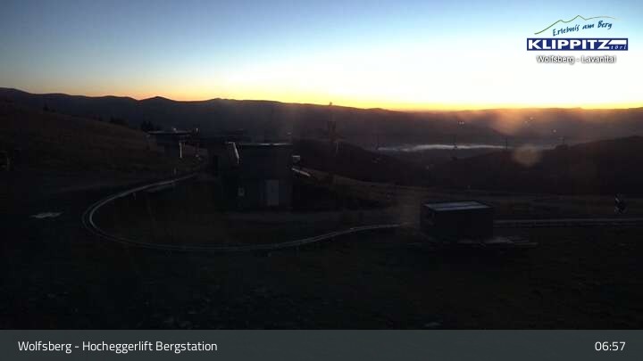 Archived image Webcam Wolfsberg - Hocheggerlift Top