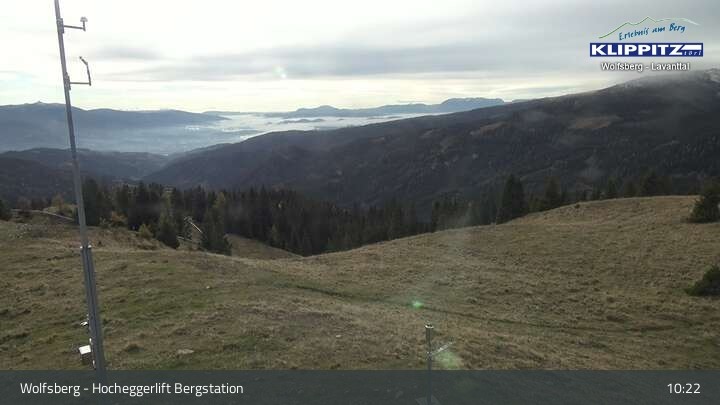 Archived image Webcam Wolfsberg - Hocheggerlift Top