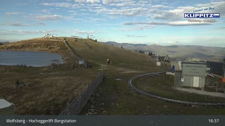 Archived image Webcam Wolfsberg - Hocheggerlift Top