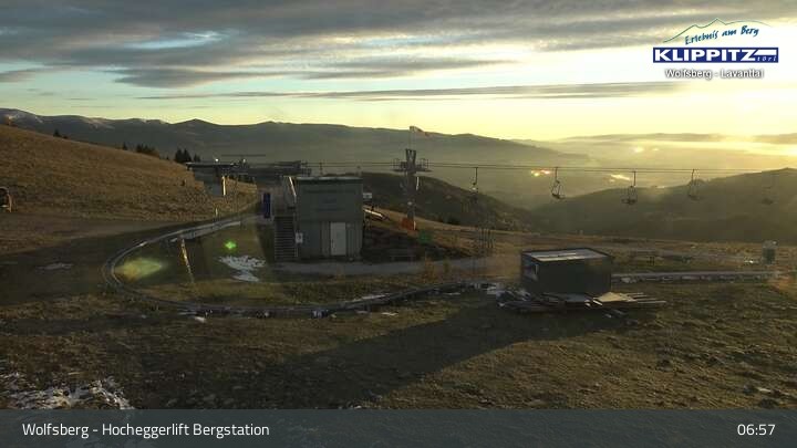 Archived image Webcam Wolfsberg - Hocheggerlift Top