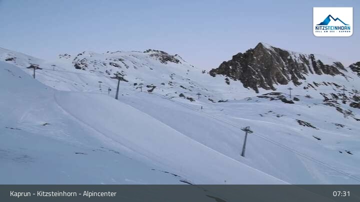 Archived image Webcam Kitzsteinhorn Alpine Centre