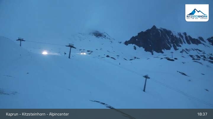 Archived image Webcam Kitzsteinhorn Alpine Centre
