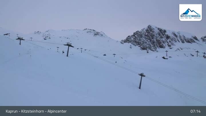 Archived image Webcam Kitzsteinhorn Alpine Centre