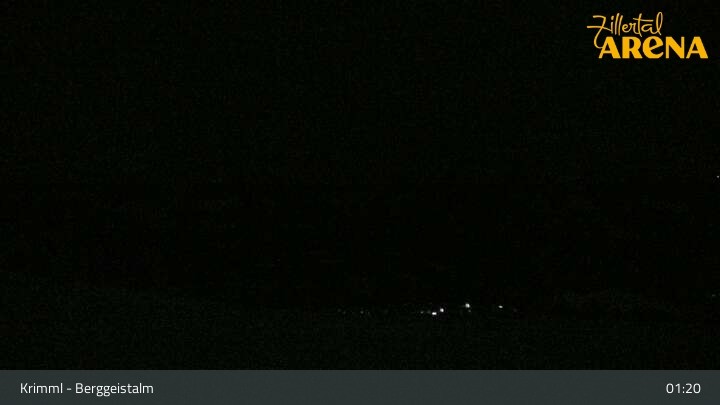 Archiv Foto Webcam Hochkrimml: Berggeistalm