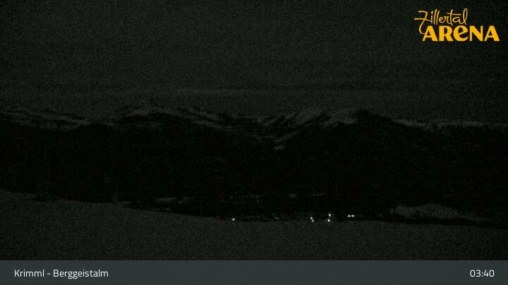 Archiv Foto Webcam Hochkrimml: Berggeistalm