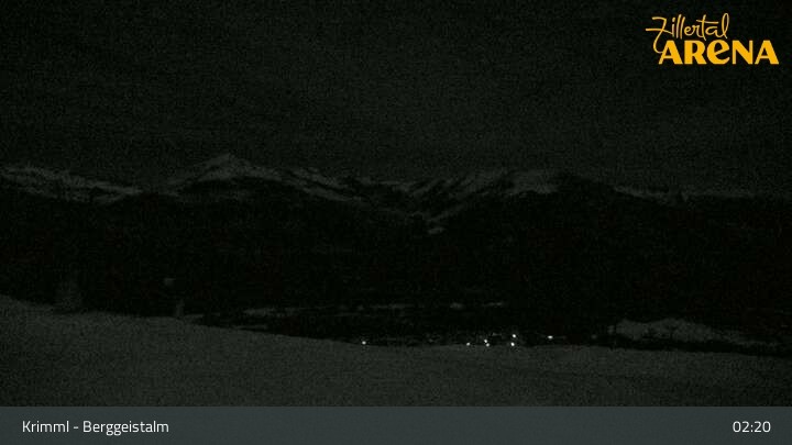 Archiv Foto Webcam Hochkrimml: Berggeistalm