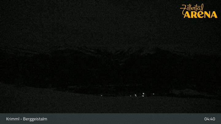 Archiv Foto Webcam Hochkrimml: Berggeistalm