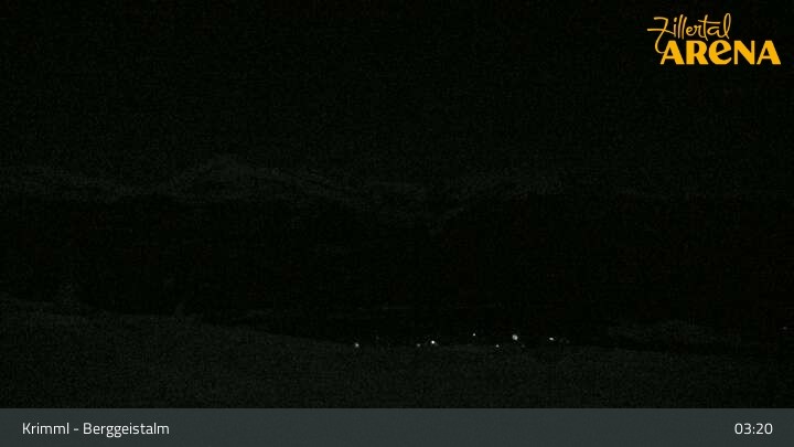 Archiv Foto Webcam Hochkrimml: Berggeistalm