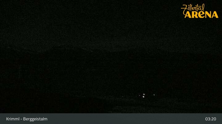 Archived image Webcam Hochkrimml - View Berggeistalm