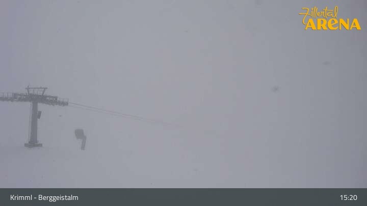 Archiv Foto Webcam Hochkrimml: Berggeistalm