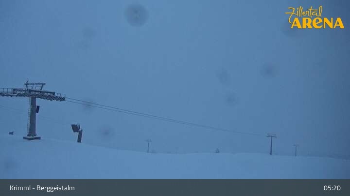 Archived image Webcam Hochkrimml - View Berggeistalm
