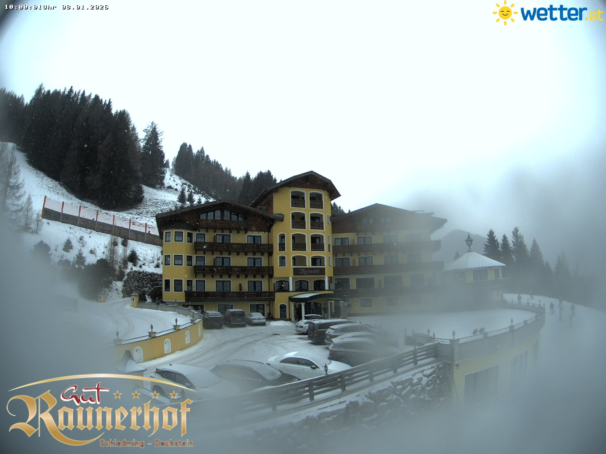 Archived image Webcam Schladming: Hotel Raunerhof